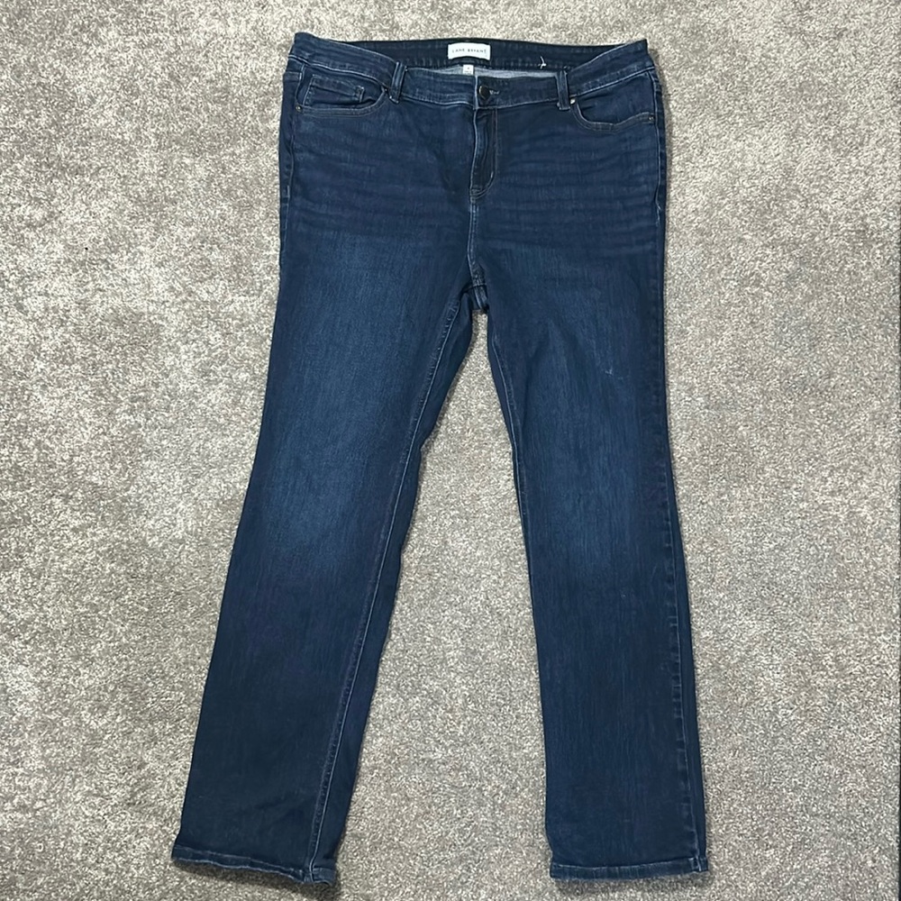 Lane Bryant Flex fit High Rise Straight Jeans
